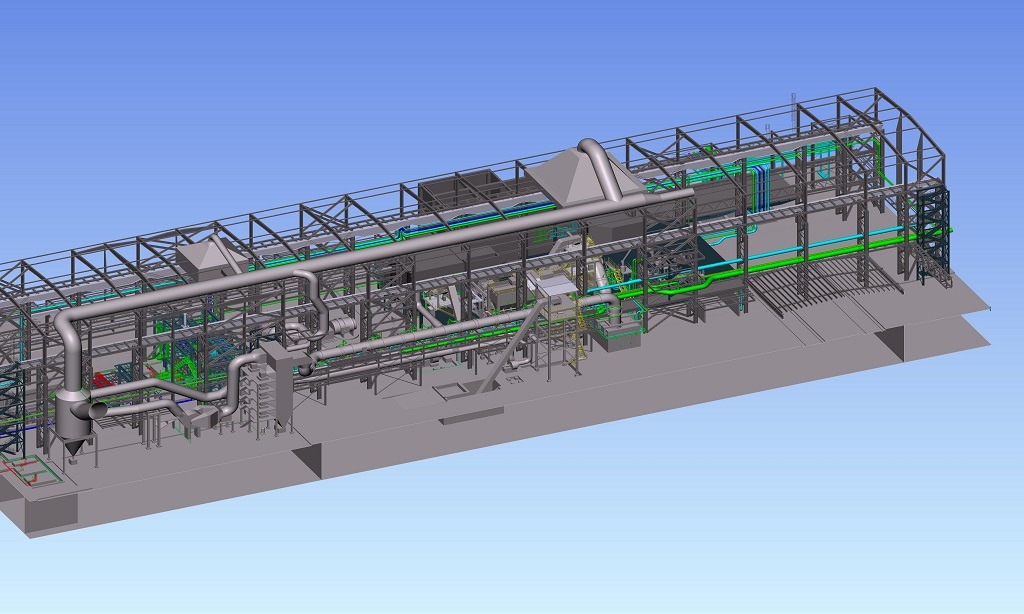 AutoCAD Plant 3D model