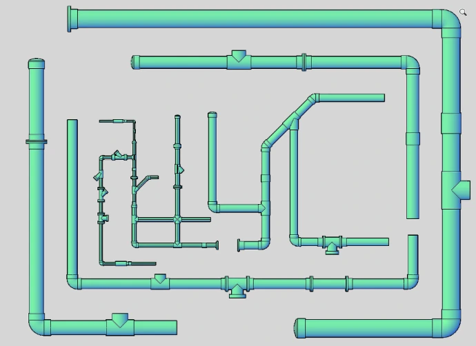 Hershey Pipe Fittings Accessories PVC Plant 3D Catalog